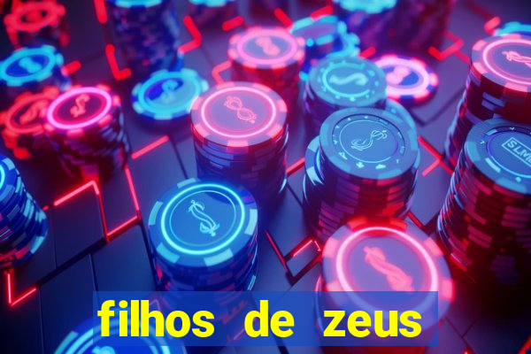 filhos de zeus mitologia grega