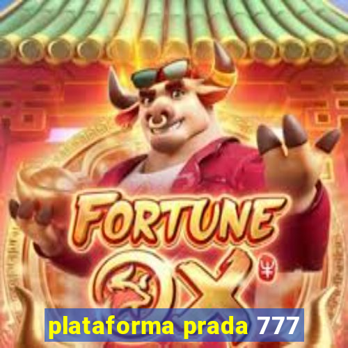 plataforma prada 777