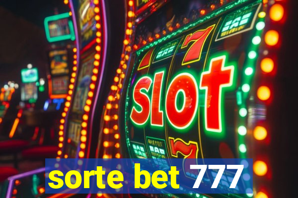 sorte bet 777