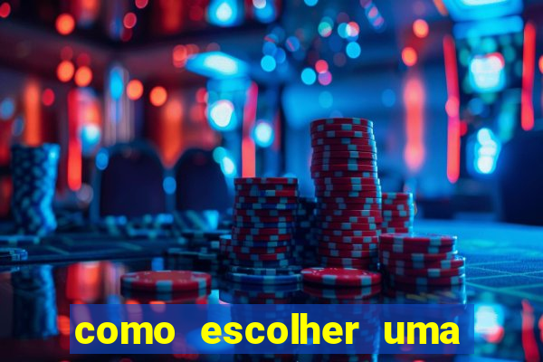 como escolher uma boa cartela de bingo