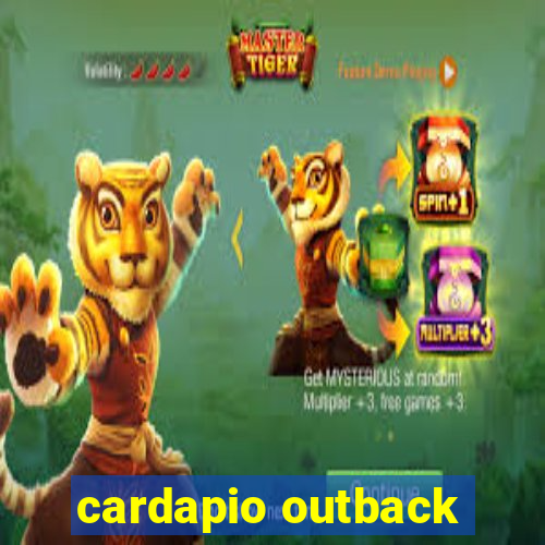 cardapio outback