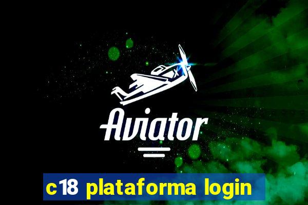 c18 plataforma login