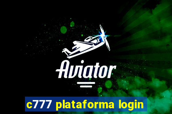 c777 plataforma login