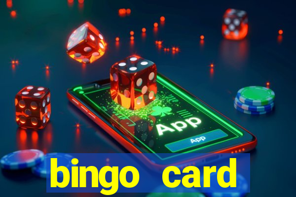 bingo card generator with pictures