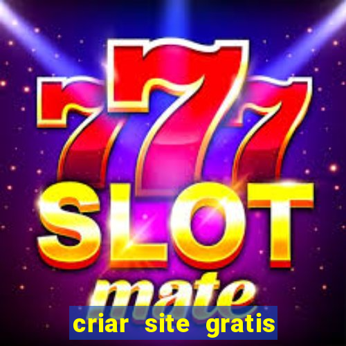 criar site gratis de jogos