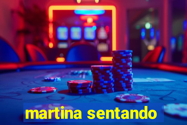 martina sentando