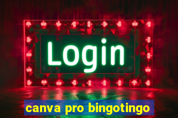 canva pro bingotingo