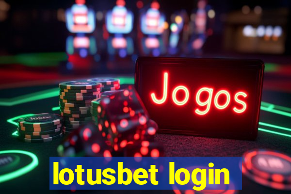 lotusbet login