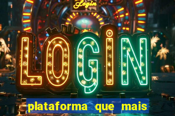 plataforma que mais paga no fortune tiger