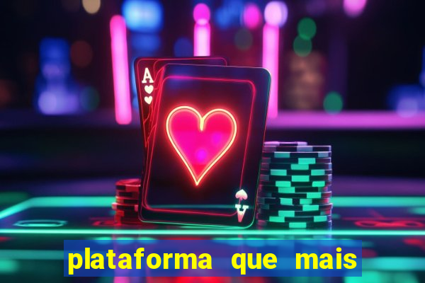 plataforma que mais paga no fortune tiger