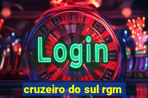 cruzeiro do sul rgm