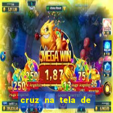 cruz na tela de cruz das