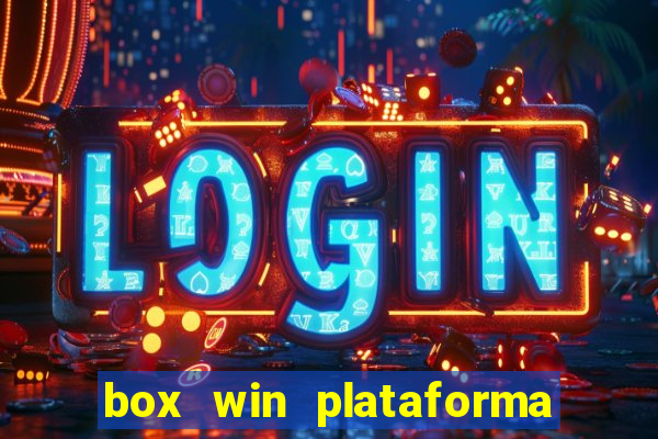 box win plataforma de jogos