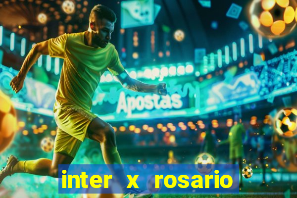 inter x rosario central onde assistir