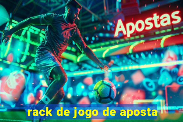 rack de jogo de aposta