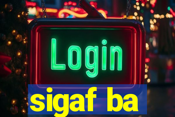 sigaf ba