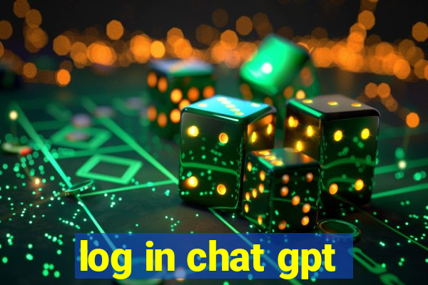 log in chat gpt