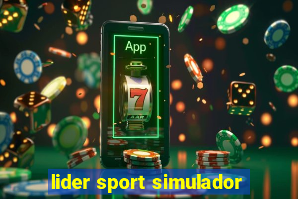 lider sport simulador