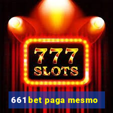 661 bet paga mesmo